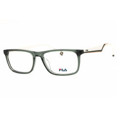 Fila Men's Eyeglasses - Shiny Green/Grey Acetate Full Rim Rectangular | VFI455 09RM