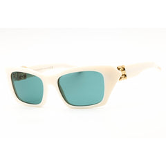 Givenchy Women's Sunglasses - White Acetate Full Rim Rectangular Frame | GV40103I 21N