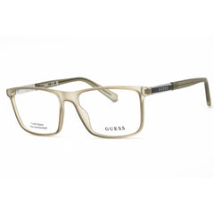 Guess Men's Eyeglasses - Crystal/Other Injected Propionate Rectangular | GU1982 027