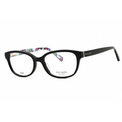 Kate Spade Women's Eyeglasses - Pattern Black Plastic Oval Frame | VIOLETTE 07RM 00