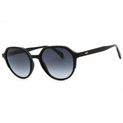 Levi's Unisex Sunglasses - Black Plastic Full Rim Round Frame | LV 5023/S 0807 9O