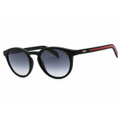 Levi's Unisex Sunglasses - Matte Black Plastic Full Rim Round | LV 5026/S 0003 9O