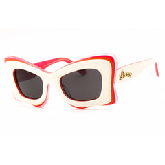 Loewe Women's Sunglasses - Beige/Other Acetate Full Rim Cat Eye Frame | LW40140U 59A
