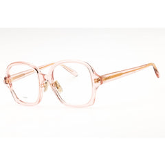 Loewe Women's Eyeglasses - Shiny Pink Plastic Full Rim Oversized Frame | LW50070F 072