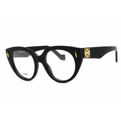 Loewe Women's Eyeglasses - Shiny Black Acetate Full Rim Cat Eye Frame | LW50081I 001
