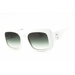 Longchamp Women's Sunglasses - White Acetate Full Rim Square Shape Frame | LO753S 109