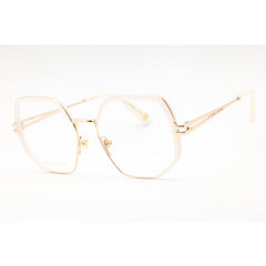 Marc Jacobs Women's Eyeglasses - Gold White Metal Geometric Frame | MJ 1092 024S 00