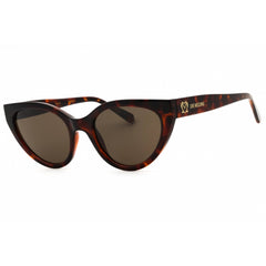 Moschino Love Women's Sunglasses - Havana Acetate Cat Eye Frame | MOL064/S 005L 70