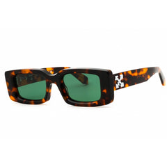 Off-White Unisex Sunglasses - Havana Plastic Rectangular | ARTHUR OERI016C99PLA0026455