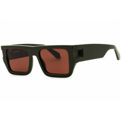 Off-White Unisex Sunglasses - Military Green Frame | CHESTER OERI149S25PLA0015664