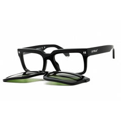 Off-White Unisex Sunglasses - Black Rectangular Frame | CLIP ON2 OERI130C99PLA0011055