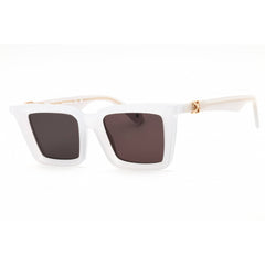 Off-White Unisex Sunglasses - Grey Acetate Rectangular | DALTON OERI13US25PLA0010907