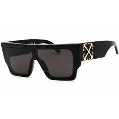 Off-White Unisex Sunglasses - Black Plastic Shield Frame | MARION OERI14FS25PLA0011007