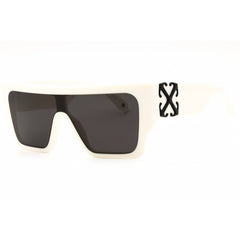 Off-White Unisex Sunglasses - White Plastic Shield Frame | MARION OERI14FS25PLA0010107