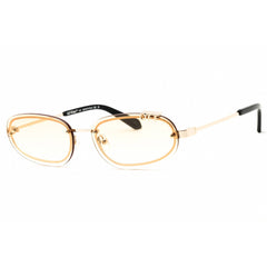 Off-White Women's Sunglasses - Gold Metal Full Rim Oval | MIAMI OERI13MC99MET001766E