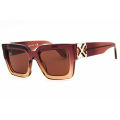 Off-White Women's Sunglasses - Brown Lens Rectangular | MYSTIC OERI14DS25PLA002316E