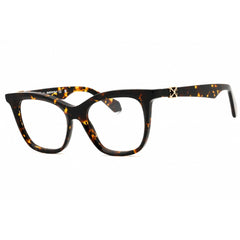 Off-White Women's Eyeglasses - Havana Plastic Cat Eye | STYLE 7T OERJ07TS25PLA0016000