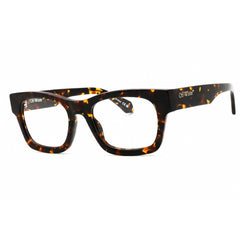Off-White Unisex Eyeglasses - Havana Acetate Cat Eye | STYLE 78 OERJ078C99PLA0016E00