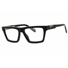Off-White Men's Eyeglasses - Black Acetate Rectangular | STYLE 7B OERJ07BC99PLA0011000