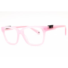 Off-White Unisex Eyeglasses - Pink Acetate Rectangular | STYLE 7C OERJ07CC99PLA0013000