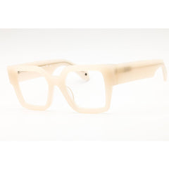 Off-White Unisex Eyeglasses - Beige Full Rim Cat Eye | STYLE 7R OERJ07RS25PLA0016100