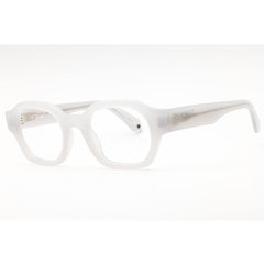 Off-White Unisex Eyeglasses - Grey Acetate Round Frame | STYLE 7Y OERJ07YS25PLA0010900