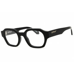 Off-White Unisex Eyeglasses - Black Plastic Round | STYLE 7Y OERJ07YS25PLA0011000