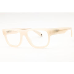 Off-White Unisex Eyeglasses - Beige Rectangular Frame | STYLE 7Z OERJ07ZS25PLA0016100