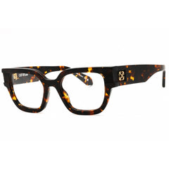 Off-White Women's Eyeglasses - Havana Plastic Cat Eye | STYLE 85 OERJ085S25PLA0016000