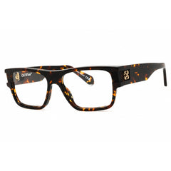 Off-White Unisex Eyeglasses - Havana Full Rim Frame | STYLE 86 OERJ086S25PLA0016000