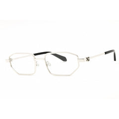 Off-White Men's Eyeglasses - Silver Metal Geometric | STYLE 89 OERJ089S25MET0017200