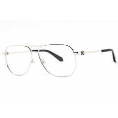 Off-White Men's Eyeglasses - Silver Metal Aviator | STYLE 8A OERJ08AS25MET0017200