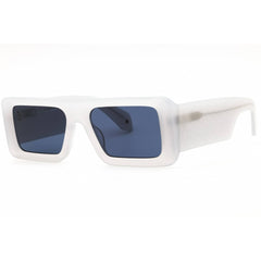 Off-White Unisex Sunglasses - Grey Full Rim Rectangular | TROY OERI140S25PLA0010945