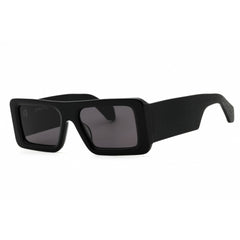 Off-White Unisex Sunglasses - Black Full Rim Rectangular | TROY OERI140S25PLA0011007