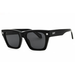 Off-White Unisex Sunglasses - Black Acetate Cat Eye | VALDEZ OERI13XS25PLA0011007