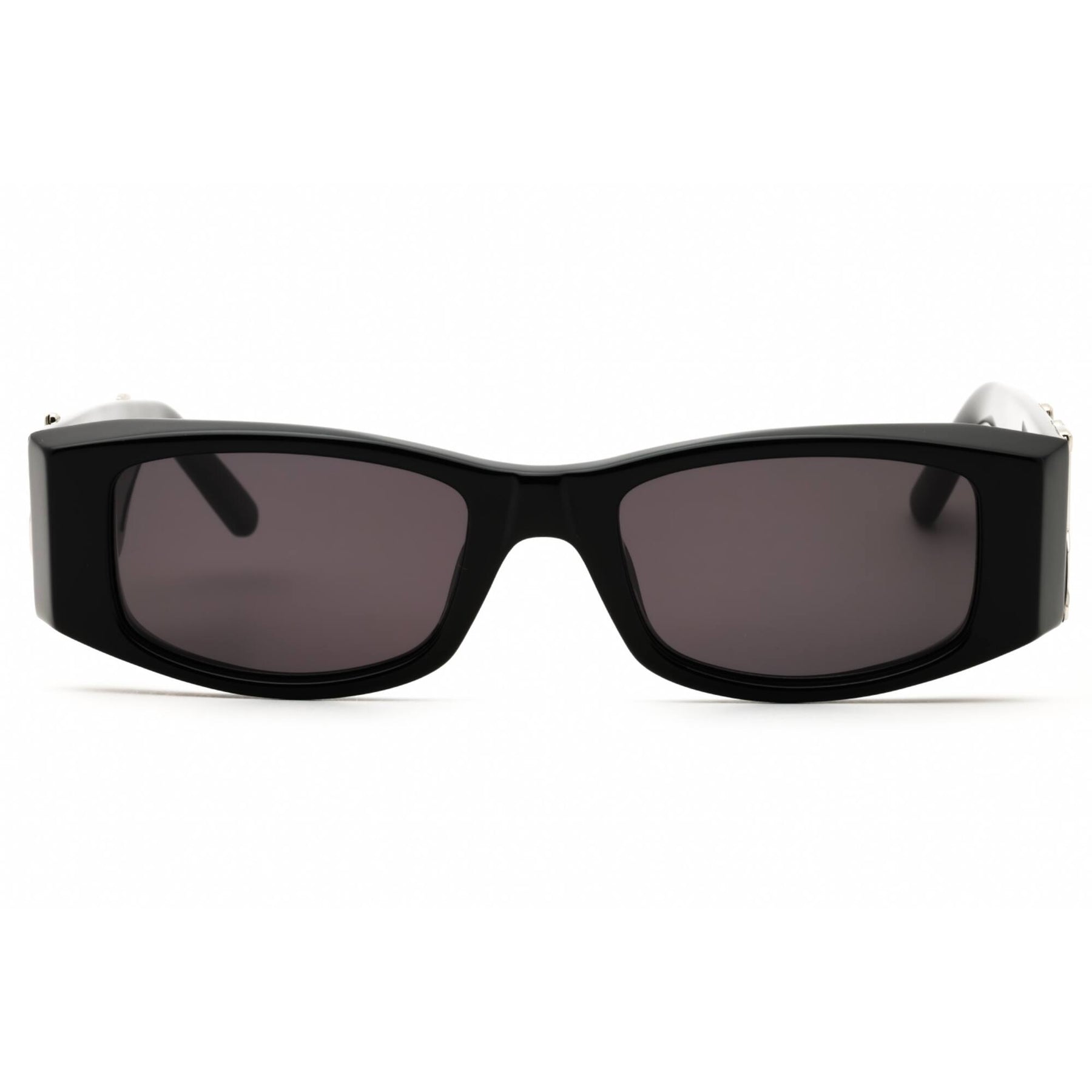 Palm Angels Unisex Sunglasses - Black Acetate Rectangular  display picture 1
