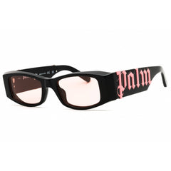 Palm Angels Unisex Sunglasses - Black Full Rim Cat Eye | ANGEL PERI007C99PLA0011021