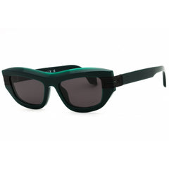 Palm Angels Women's Sunglasses - Green Acetate Cat Eye | CLAIRE PERI10ES25PLA0015507