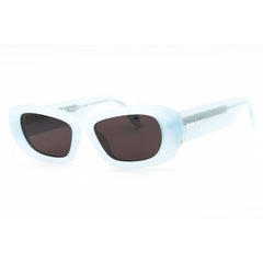 Palm Angels Women's Sunglasses - Light Blue Plastic Oval | DANA PERI107S25PLA0014007