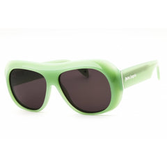 Palm Angels Unisex Sunglasses - Light Green Acetate Round | ELFIN PERI103S25PLA0015007