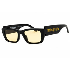 Palm Angels Unisex Sunglasses - Black Acetate Rectangular | PALM PERI002C99PLA0011018