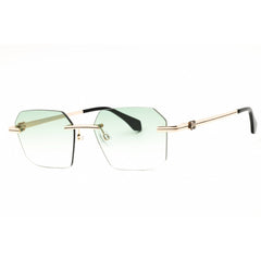 Palm Angels Unisex Sunglasses - Green Gradient Lens Gold | QUARTZ PERI10GS25MET0017654