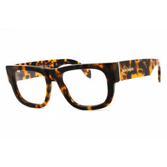 Palm Angels Men's Eyeglasses - Havana Acetate Cat Eye | STYLE 14 PERJ014S25PLA0016000