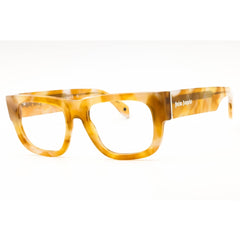 Palm Angels Men's Eyeglasses - Light Havana Cat Eye | STYLE 14 PERJ014S25PLA0012400