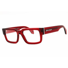 Palm Angels Unisex Eyeglasses - Red Acetate Rectangular | STYLE 3 PERJ003C99PLA0012800