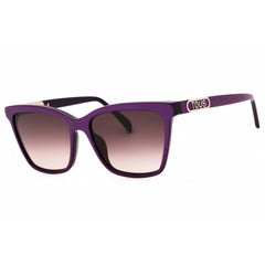 Tous Women's Sunglasses - Shiny Pearl Purple Acetate Full Rim Cat Eye | STOC20 0915