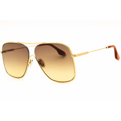 Victoria Beckham Women's Sunglasses - Gold/Vintage Metal Full Rim Frame | VB132S 709