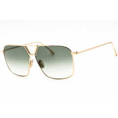Victoria Beckham Women's Sunglasses - Sage Lens Gold Metal Navigator | VB204S 713