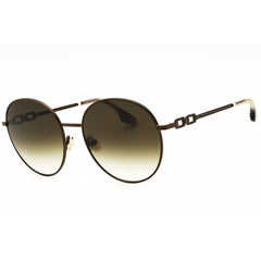 Victoria Beckham Women's Sunglasses - Green Gradient Lens Brown/Khaki | VB231S 316