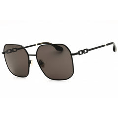 Victoria Beckham Women's Sunglasses - Dark Grey Lens Black Metal Square | VB232S 001